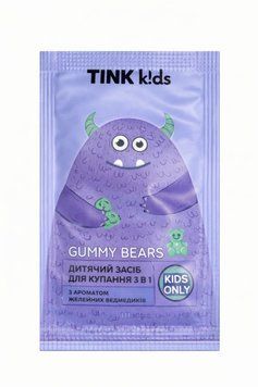 Засіб 3 в 1 для купання дитячий TINK KIDS Gummy Bears 10 мл 00-00025570 фото