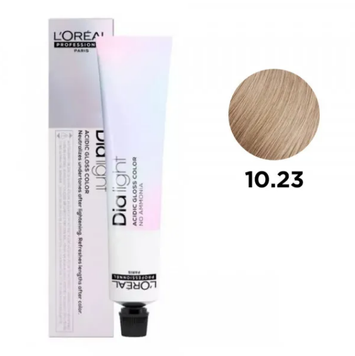 Гель-краска без аммиака L'Oreal Professionnel DIA Light №10/23 Жемчужно-бежевый блонд 50 мл 00-00016215 фото