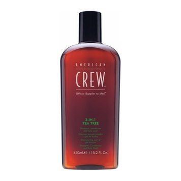 Средство по уходу за волосами и телом 3-в-1 American Crew Classic Tea Tree 450 мл 00-00007456 фото