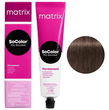 Крем-краска для волосся MATRIX Socolor Beauty №6AM Темный блондин пепельный мокка 90 мл 00-00014208 фото