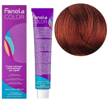 Крем-краска для волос Fanola №6/44 Dark blonde intense copper 100 мл 00-00003005 фото