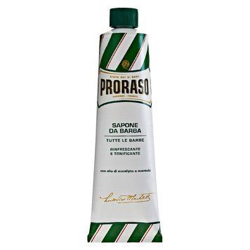Крем для бритья с экстрактом эвкалипта и ментола Proraso Green Line Pre-Shaving Cream 150 мл 00-00009067 фото