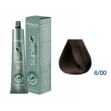 Фарба для волосся безаміачна Pro.Color Super B Hair Color Cream №6.00 Intensive Dark Blond 100 мл 00-00021236 фото
