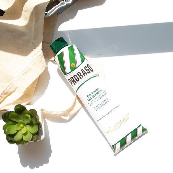 Крем для бритья с экстрактом эвкалипта и ментола Proraso Green Line Pre-Shaving Cream 150 мл 00-00009067 фото