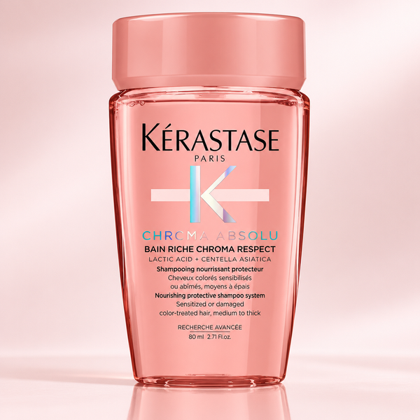 Шампунь для окрашенных тонких волос Kerastase Chroma Absolu Bain Chroma Respect 80 мл 00-00020264 фото