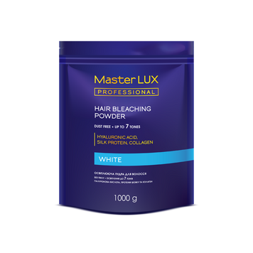 Пудра осветляющая Master LUX Professional Hair Bleaching Powder White 1000 00-00019240 фото