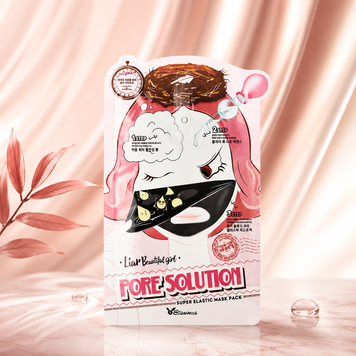 Маска трехступенчатая для сужения пор Elizavecca Pore Solution Super Elastic Mask Pack 25 мл 00-00016754 фото