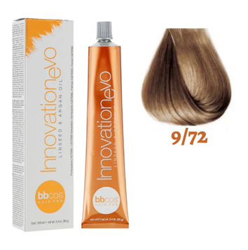 Крем-краска для волос BBCos Innovation Evo №9.72 Very Light Nut 100 мл 00-00023347 фото