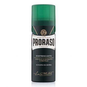 Пена с экстрактом эвкалипта и ментолом для бритья Proraso Green Line Refreshing Shaving Foam 300 мл 00-00018429 фото