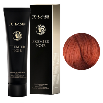 Крем-фарба для волосся T-Lab Premier Noir Colouring Cream №7.35 Golden Mahogany Blonde 100 мл 00-00023432 фото
