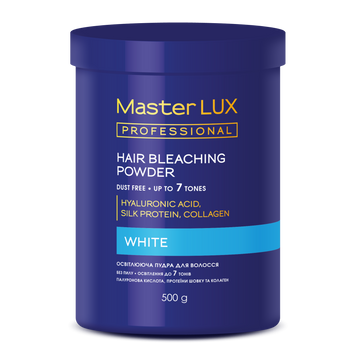 Пудра осветляющая Master LUX Professional Hair Bleaching Powder White 500 00-00019241 фото