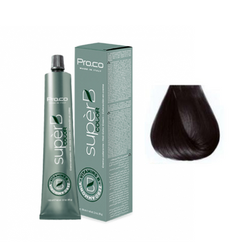 Краска для волос безаммиачная Pro.Color Super B Hair Color Cream №1.0 Black 100 мл 00-00021214 фото