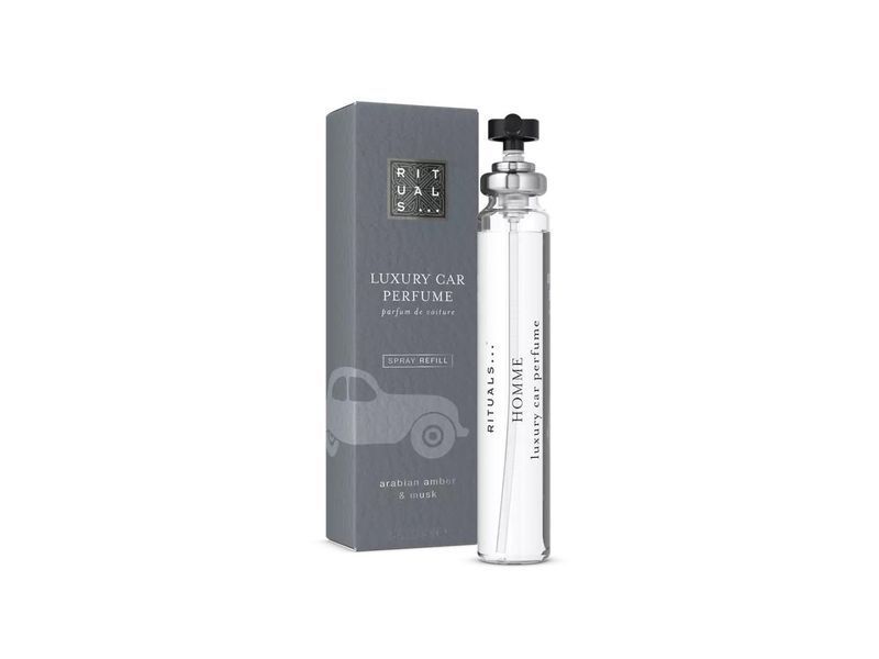 Набор для авто Rituals The Ritual Of Homme Luxury Car Perfume Kit Holder+1 Spray Refill 00-00024706 фото
