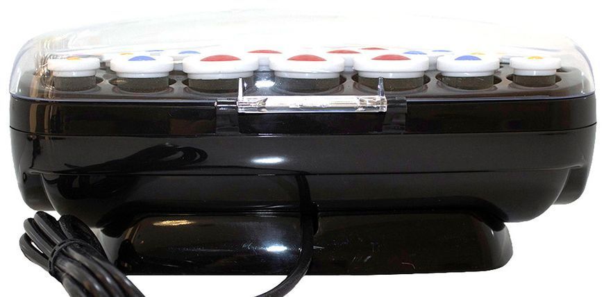 Електробігуді керамічні з затискачами BaByliss PRO BAB3021E велюрові 20 мм 00-00001804 фото
