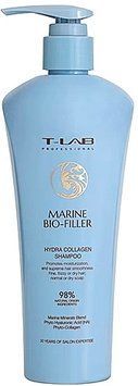Шампунь для волос с гидролизованным коллагеном T-Lab Marine Bio-Filler Hydra Collagen Shampoo 300 мл 00-00025007 фото