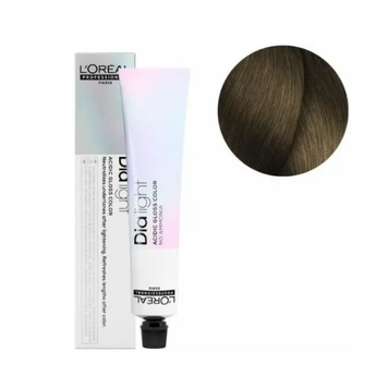 Гель-краска кислотная без аммиака L'Oreal Professionnel DIA Light №7 Блондин 50 мл 00-00019172 фото