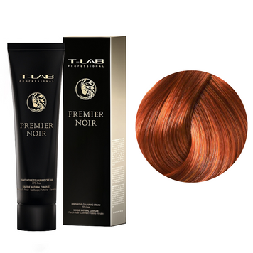 Крем-фарба для волосся T-Lab Professional Premier Noir №7.40 Intense copper blonde 100 мл 00-00024187 фото