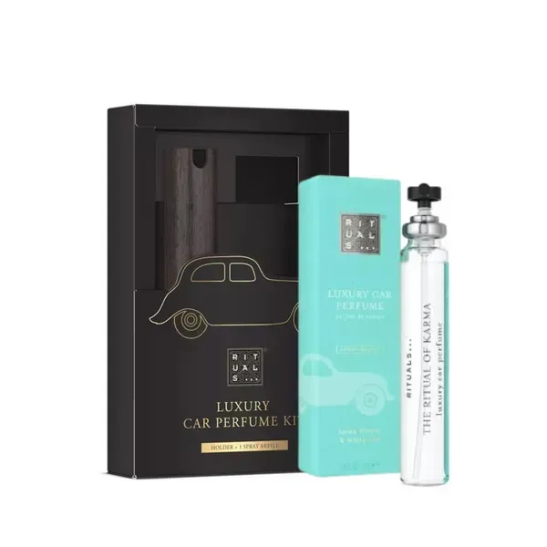Набор для авто Rituals The Ritual Of Karma Luxury Car Perfume Kit Holder+1 Spray Refill