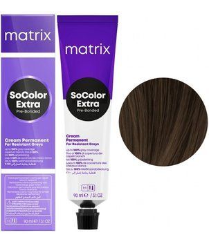 Крем-фарба для волосся Matrix Socolor Beauty Extra №507AV Блондин попелясто-перламутровий 90 мл 00-00026550 фото