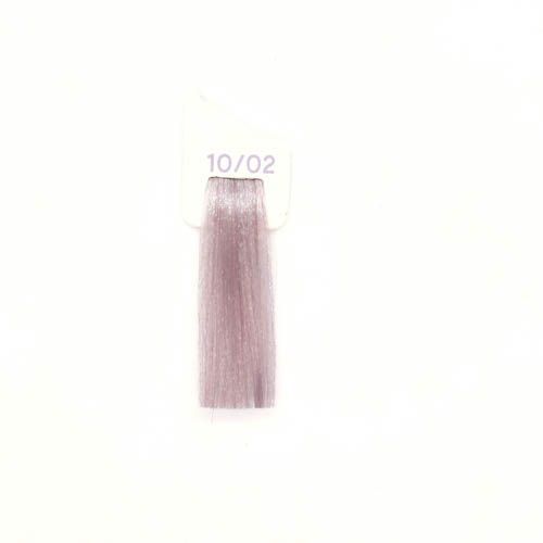 Крем-краска аммиачная для волос Inebrya Сolor №10/02 Blonde Platinum Light Violet Pastel 100 мл 00-00021413 фото
