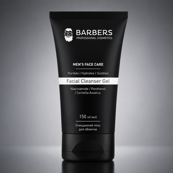 Гель для обличчя очищаючий Barbers Facial Cleanser Gel 150 мл 00-00024348 фото