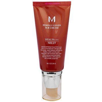 BB крем с идеальным покрытием Missha Perfect Cover BB Cream SPF42 №27 50 мл 00-00018785 фото