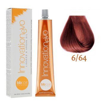 Крем-краска для волос BBCos Innovation Evo №6.64 Dark Red Copper Blonde 100 мл 00-00023128 фото