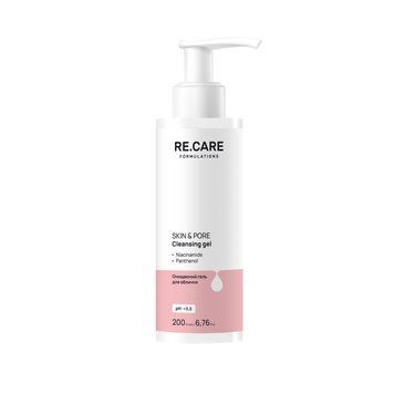Гель для лица очищающий Re.Care Skin & Pore Cleansing Gel 200 мл 00-00025548 фото