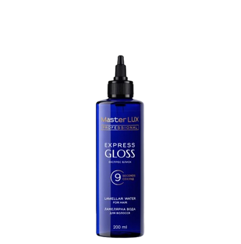 Вода ламелярная для волос Master LUX Professional Express Gloss 200 мл 00-00026439 фото