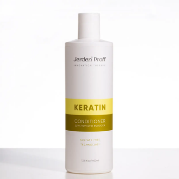 Кондиционер для волос безсульфатный с кератином Jerden Proff Sulfate Free Conditioner 400 мл 00-00020908 фото