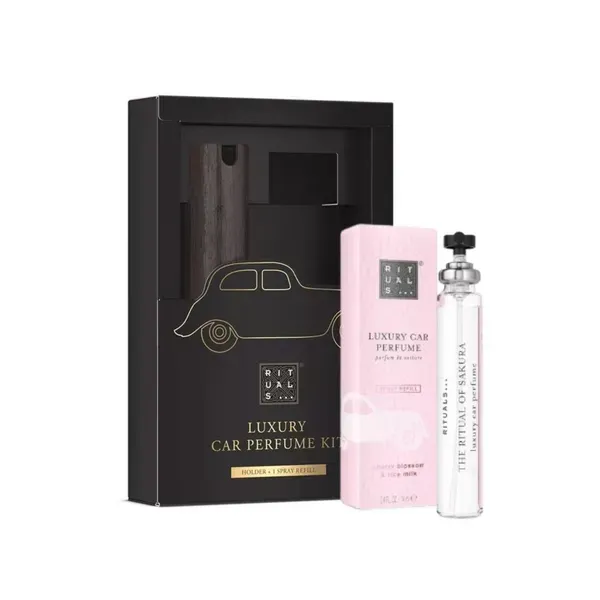 Набор для авто Rituals The Ritual Of Sakura Luxury Car Perfume Kit Holder+1 Spray Refil
