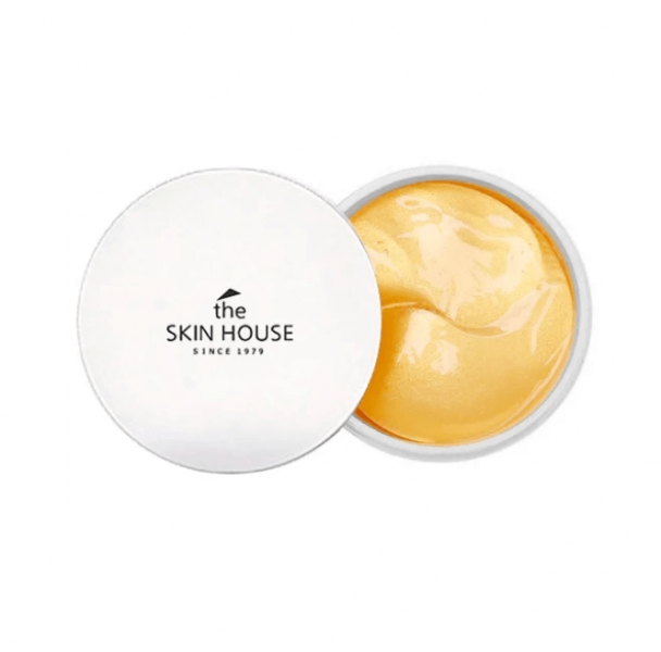 Патчи гидрогелевые под глаза с золотом и муцином The Skin House Wrinkle Golden Snail EGF Patch 60 шт 00-00016783 фото