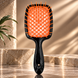 Щітка для волосся Janeke Superbrush Чорно-оранжева 00-00018967 фото 1