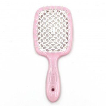 Щітка для волосся Janeke Superbrush SMALL Рожево-білий 00-00018387 фото