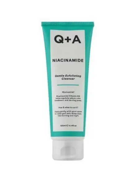 Гель відлущуючий для обличчя Q+A Niacinamide Gentle Exfoliating Cleanser 125 мл