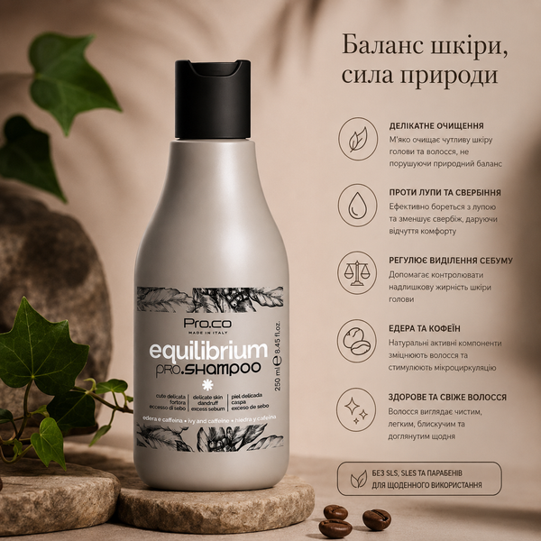 Шампунь восстанавливающий для волос Pro.Color Equilibrium Shampoo 250 мл 00-00021297 фото
