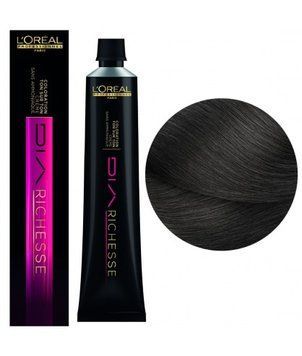 Крем-краска без аммиака L'Oreal Professionnel Dia Richesse №4 Шатен 50 мл 00-00016415 фото