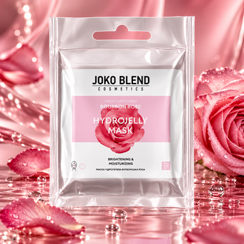Маска гидрогелевая для лица Joko Blend Bourbon Rose Hydrojelly Mask 20 гр 00-00018355 фото