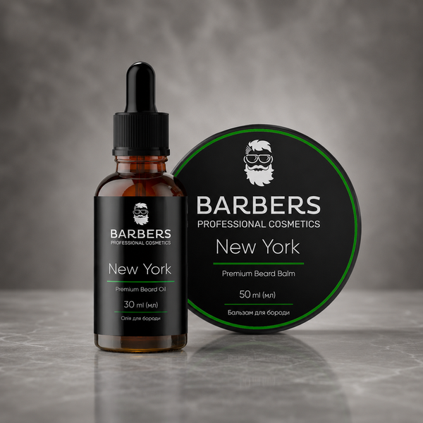 Набір для догляду за бородою Barbers New York 80 мл 00-00021513 фото