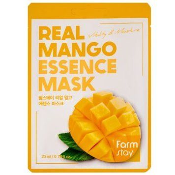 Маска тканевая с экстрактом манго FarmStay Real Mango Essence Mask 23 мл 00-00019082 фото