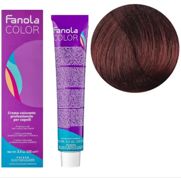 Крем-краска для волос Fanola №5/6 Light Chestnut Red 100 мл 00-00002988 фото