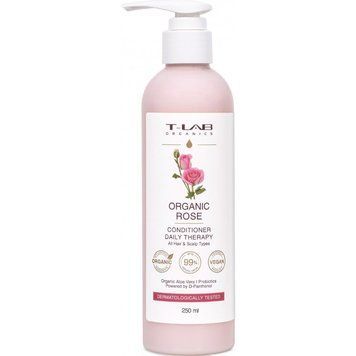 Кондиционер для ежедневного ухода T-Lab Professional Organic Rose Conditioner 250 мл 00-00023401 фото