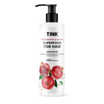 Бальзам для окрашенных волос Tink Hair Balm Гранат-Кератин 500 мл 00-00020569 фото