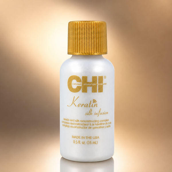 Комплекс відновлюючий з шовком для волосся CHI Keratin Silk Infusion 15 мл 00-00015537 фото
