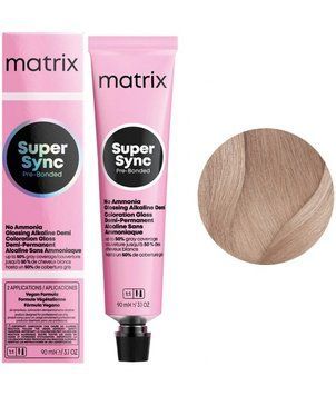 Крем-фарба безаміачна Matrix Super Sync Pre-Bonded №10M Extra light blond mocha 90 мл 00-00024969 фото