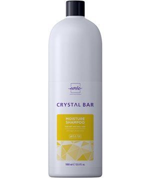 Шампунь для сухих и тусклых волос Unic Crystal Bar Moisture Shampoo 1000 мл 00-00024337 фото
