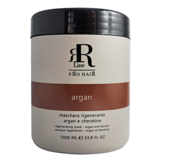 Маска для реконструкції волосся з олією аргани та кератином RR Line Argan Star 1000 мл 00-00000927 фото