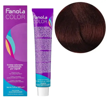 Крем-краска для волос Fanola №5/66 Light chestnut intense red 100 мл 00-00002989 фото