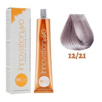 Крем-краска для волос BBCos Innovation Evo №12.21 Platinum Purple Ash Blonde 100 мл 00-00023086 фото