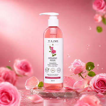 Шампунь для щоденного догляду T-Lab Professional Organic Rose Shampoo 250 мл 00-00023400 фото